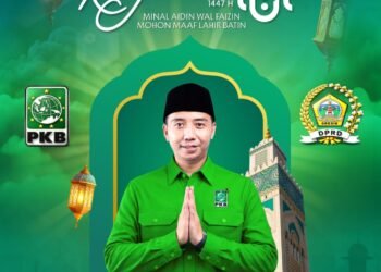 Anggota DPRD Gresik Dimas Setio Wicaksono Ucapkan Selamat Hari Raya Idulfitri 1447 H
