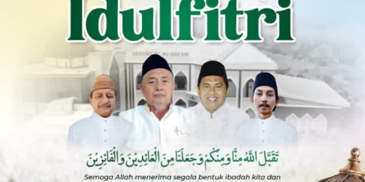 Pengurus Cabang Nahdlatul Ulama Gresik Ucapkan Selamat Hari Raya Idulfitri 1447 H