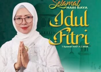 Srikandi DPRD Gresik Hj. Nur Saidah Ucapkan Selamat Hari Raya Idulfitri 1447 H