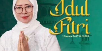 Srikandi DPRD Gresik Hj. Nur Saidah Ucapkan Selamat Hari Raya Idulfitri 1447 H