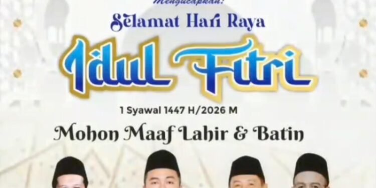 Keluarga Besar DPD Partai Nasdem Gresik Ucapkan Selamat Hari Raya Idulfitri 1447 H