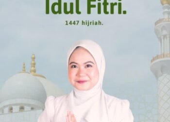 Anggota DPR RI Nila Yani Hardiyanti Ucapkan Selamat Hari Raya Idulfitri 1447 H
