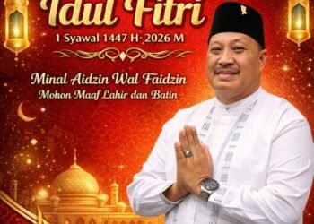 Wakil Ketua DPRD Gresik H Mujid Riduan, SH Ucapkan Selamat Hari Raya Idulfitri 1447 H