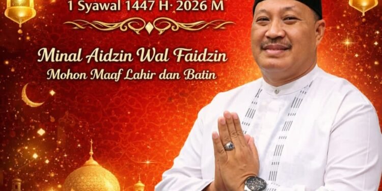 Wakil Ketua DPRD Gresik H Mujid Riduan, SH Ucapkan Selamat Hari Raya Idulfitri 1447 H