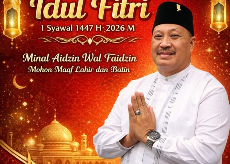 Wakil Ketua DPRD Gresik H Mujid Riduan, SH Ucapkan Selamat Hari Raya Idulfitri 1447 H
