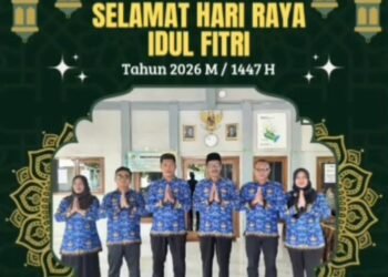 Keluarga Besar Pemdes Sukorejo Bungah Ucapkan Selamat Hari Raya Idulfitri 1447 H