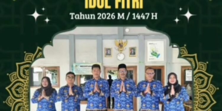Keluarga Besar Pemdes Sukorejo Bungah Ucapkan Selamat Hari Raya Idulfitri 1447 H