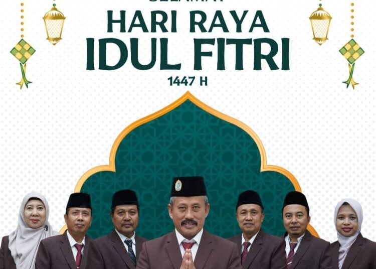Keluarga Besar MAN 1 Gresik Ucapkan Selamat Hari Raya Idulfitri 1447 H