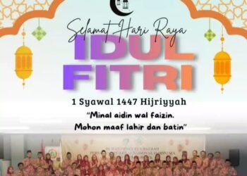Keluarga Besar DPD PPNI Kabupaten Gresik Ucapkan Selamat Hari Raya Idulfitri 1447 H