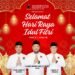 Keluarga Besar DPC PDI Perjuangan Kabupaten Gresik Ucapkan Selamat Hari Raya Idulfitri 1447 H