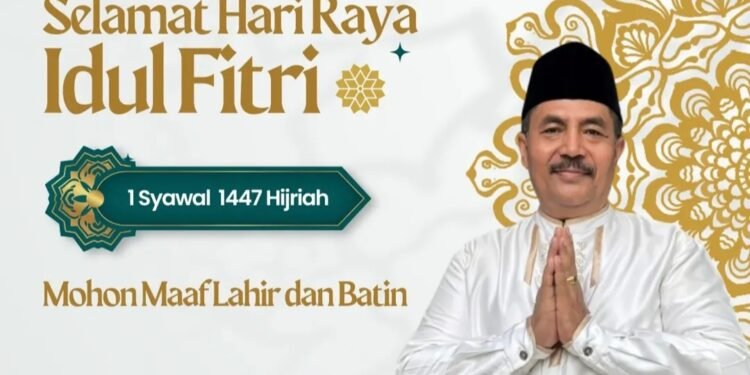 Keluarga Besar Dinas PMD Kabupaten Gresik Ucapkan Selamat Hari Raya Idulfitri 1447 H