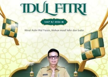 Kepala Dinas Kominfo Gresik Johar Gunawan, S.Pd, SE, MM Ucapkan Selamat Hari Raya Idulfitri 1447 H