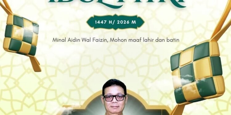 Kepala Dinas Kominfo Gresik Johar Gunawan, S.Pd, SE, MM Ucapkan Selamat Hari Raya Idulfitri 1447 H