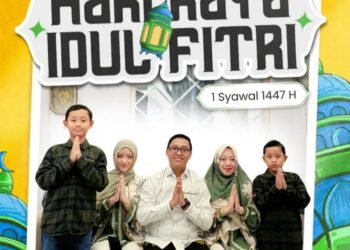 Ahmad Labib DPR RI dan Keluarga Ucapkan Selamat Hari Raya Idulfitri 1447 H