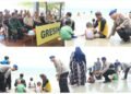 Kapolres Gresik Pantau Langsung di Pantai Dalegan Pastikan Keamanan Wisatawan Lebaran 