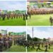 Semangat Baru Idulfitri, Prajurit Kodim 0817/Gresik Asah Kemampuan Bela Diri Pencak Silat Militer