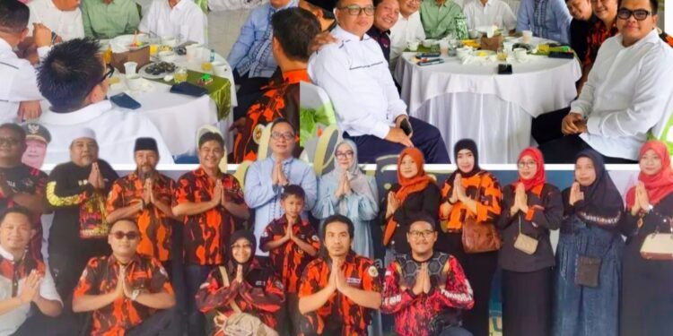 Komandan Rizal dan Agus Made Pimpin Langsung Giat Silaturahmi ke Bupati dan Wabup Gresik di Momen Idulfitri