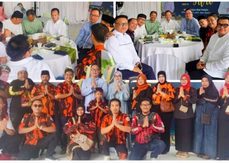Komandan Rizal dan Agus Made Pimpin Langsung Giat Silaturahmi ke Bupati dan Wabup Gresik di Momen Idulfitri