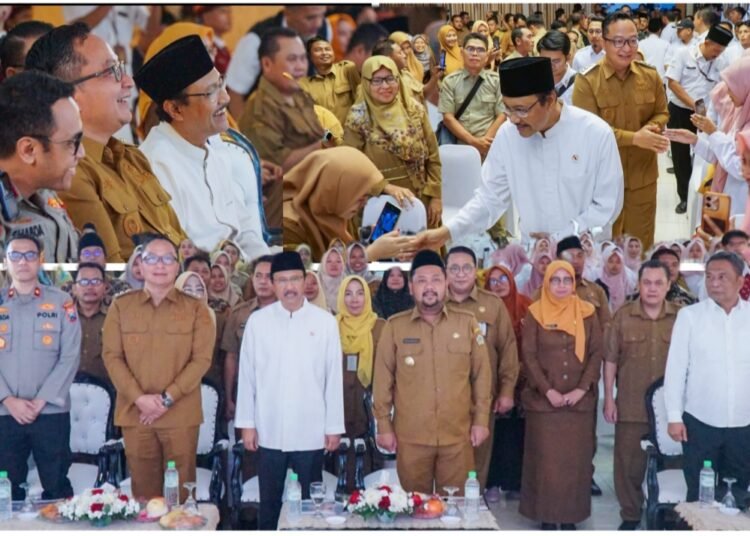 Kunjungi Gresik, Mensos RI Gus Ipul Gelontor Bantuan Kewirausahaan Ratusan Juta untuk Orang Tua Siswa Sekolah Rakyat