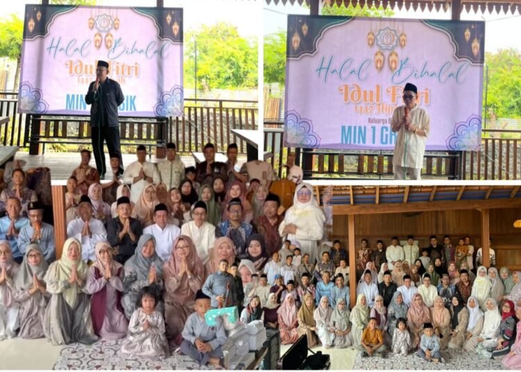 Keluarga Besar MIN 1 Gresik Gelar Halalbihalal: Semangat Baru Pererat Ukhuwah Bangun Kebersamaan
