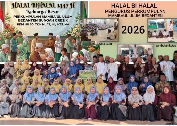 Penuh Keberkahan !! Keluarga Besar Perkumpulan Mamba’ul Ulum Bedanten Bungah Sukses Gelar Halalbihalal