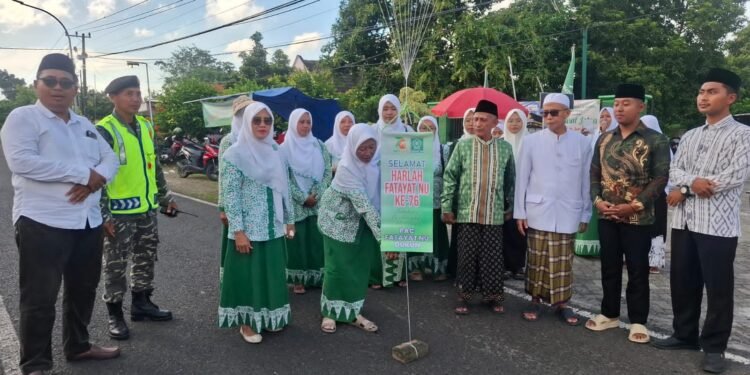 Puncak Harlah ke-76, Fatayat NU Dukun Gelar Kirab Usung Tema “Berdaya, Berdampak dan Mendunia”