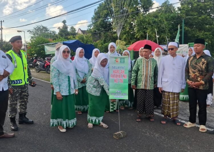 Puncak Harlah ke-76, Fatayat NU Dukun Gelar Kirab Usung Tema “Berdaya, Berdampak dan Mendunia”