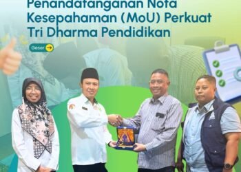 Kemenag Gresik dan Universitas Sunan Gresik Teken MoU Perkuat Tri Dharma Pendidikan