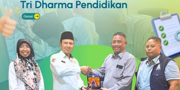 Kemenag Gresik dan Universitas Sunan Gresik Teken MoU Perkuat Tri Dharma Pendidikan