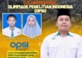 Tim MANSAGRESKU Berhasil Lolos Proposal Olimpiade Penelitian Siswa Indonesia Puspresnas Kemendikdasmen RI