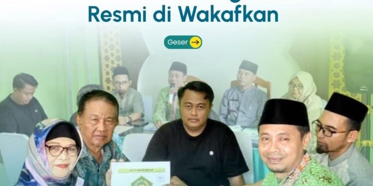 Kemuliaan Hati Warga Gresik: Ikhlas Wakafkan Tanah Seluas 4.324 Meter Persegi untuk Investasi Akhirat 