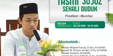 Subhanallah, Ghitrif Syauqi Al Afghani Santri MA Refah Islami Tasmi’ 30 Juz Sekali Duduk Raih Predikat Mumtaz