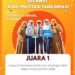 Gibran, Yasmin, dan Sakinata Antarkan Spensagres Juara 1 Gress of Champion Piala Bupati Gresik 2026