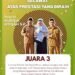 Nurida Atiqah Sasmita Putri SMPN 1 Gresik Raih Juara 3 Lomba Tahfiz se-Jawa Timur