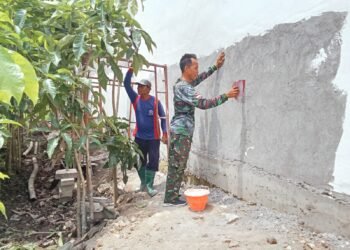 Babinsa Wringinanom Turun Tangan Bantu Bangun Koperasi Merah Putih Demi Penguatan Ekonomi Warga