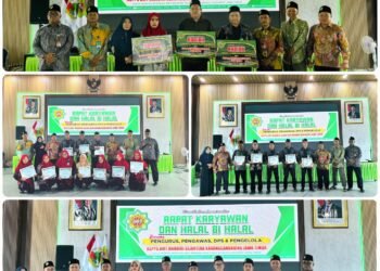 BMT Mandiri Sejahtera Jawa Timur Gelar Halalbihalal sekaligus Gelontor Reward Bonus Akhir Tahun