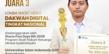 Harumkan Pesantren !! Farras Muhammad Santri Refah Islami Raih Juara 3 Lomba Short Video Dakwah Digital Tingkat Nasional