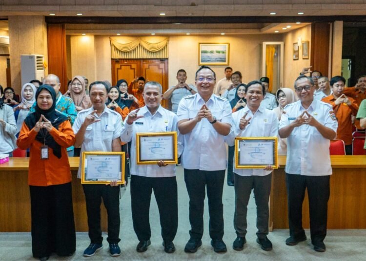 Wakil Bupati Gresik Bersama Kepala BPS Canangkan Desa Cinta Statistik: Sasar Tiga Desa di Kecamatan Manyar