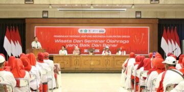 Wabup Gresik Bersama Kadinkes Kampanyekan Hidup Sehat Cegah Penyakit Jantung Sejak Dini 