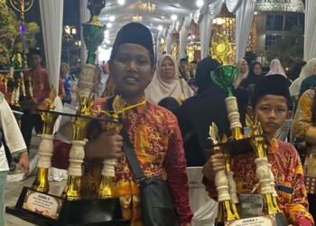Inspiratif !! Kakak Beradik Asal Manyar Borong Juara MTQ XXXII Tingkat Kabupaten Gresik