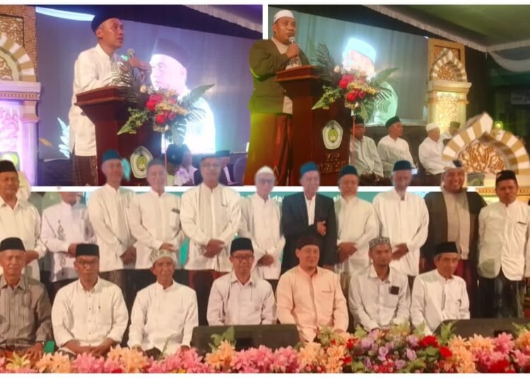 Ribuan Alumni dan Santri Lirboyo Tumplek Blek di Ponpes Alkarimi Tebuwung Hadiri Halalbihalal dan Gebyar Sholawat