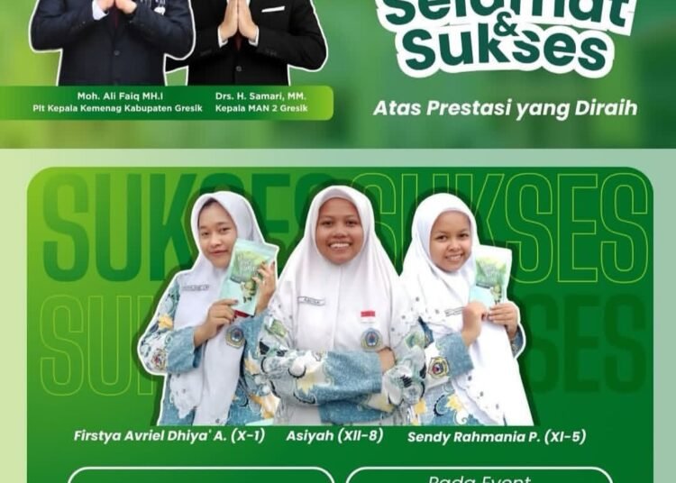 Tim MAN 2 Gresik Raih Juara 1 Business Plan Competition Institut Al Azhar Menganti