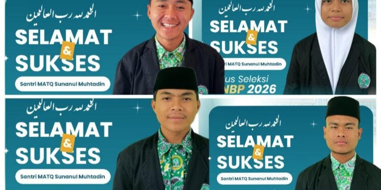 Istimewa !! Empat Santri MATQ Sunanul Muhtadin Lolos SNBP 2026 Diterima di Universitas Trunojoyo Madura