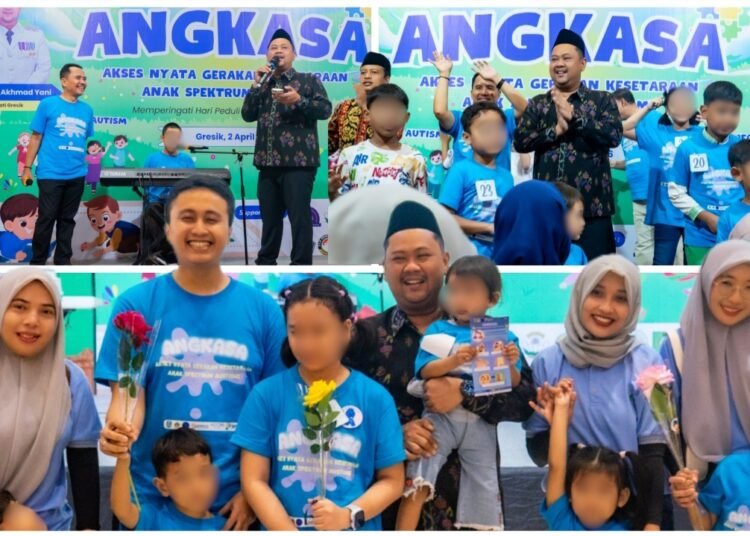 Bupati Gus Yani Bersama Kadispendik Tebar Kebahagiaan di Momen Hari Peduli Autisme Sedunia