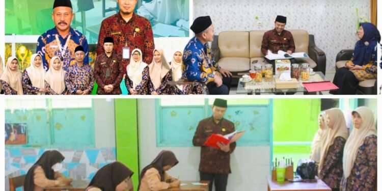 Kemenag Kawal Akuntabilitas Ujian Madrasah Aliyah Melalui Monitoring Langsung di MAN 1 Gresik