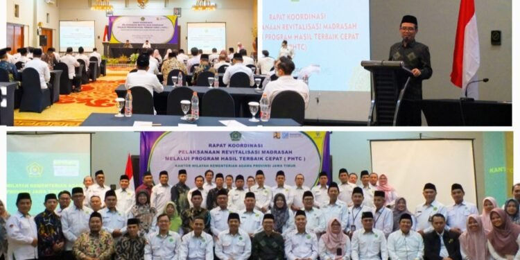 Kakanwil Kemenag Jatim Buka Rakor Revitalisasi Madrasah Melalui Program Hasil Terbaik Cepat (PHTC)