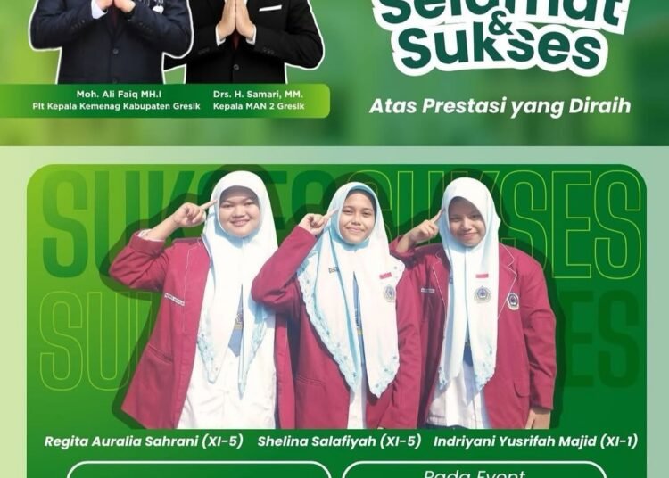 Istimewa !! Tim MAN 2 Gresik Sabet Penghargaan Best Business Model di Ajang Nasional