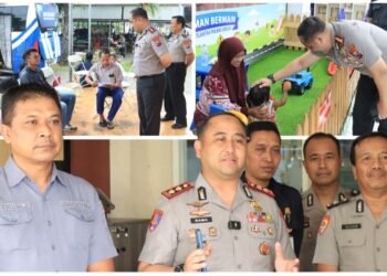 Humanis !! Kapolres Gresik Sidak Satpas hingga Mall Pelayanan Publik