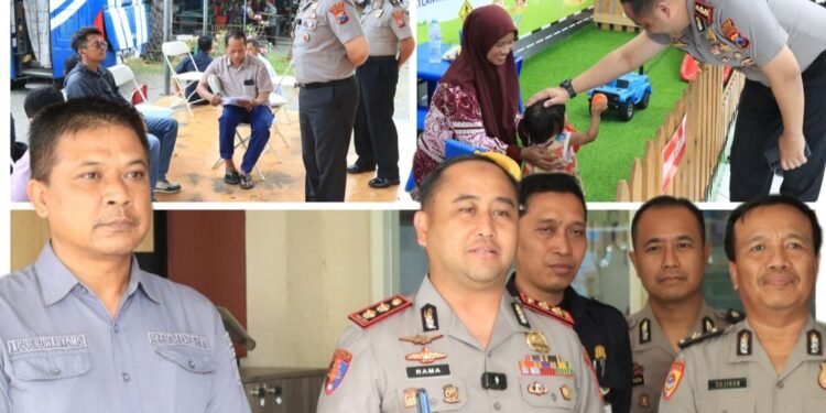 Humanis !! Kapolres Gresik Sidak Satpas hingga Mall Pelayanan Publik