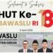Keluarga Besar Bawaslu Gresik Ucapkan Selamat HUT ke-18 Bawaslu RI